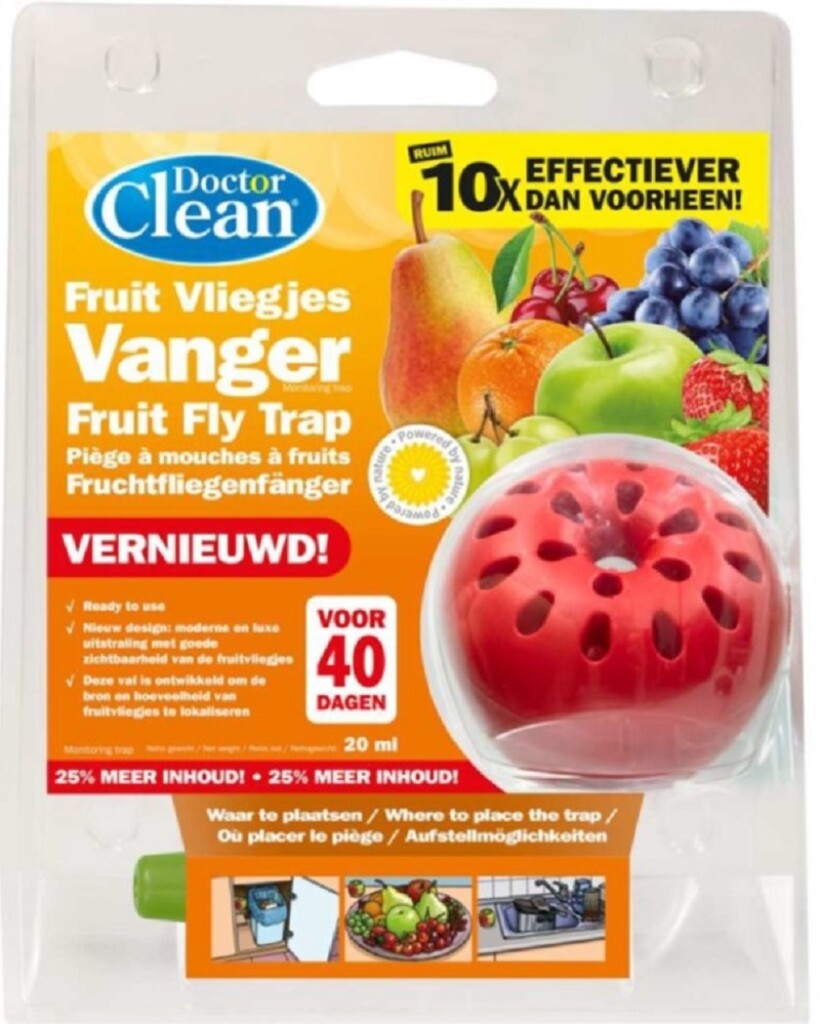 Piège À Mouches Des Fruits Avec Appât Naturel, Non Toxique Et Propre